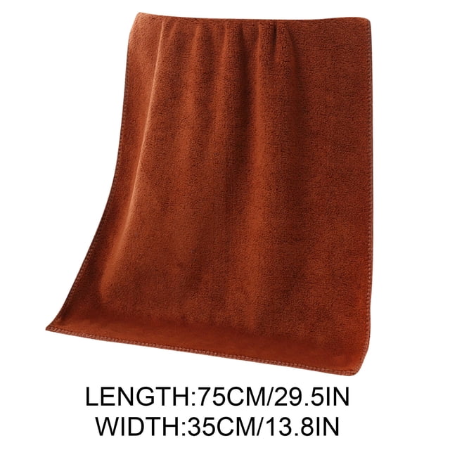 Toalla de baño de microfibra, toalla de ducha, absorbente, de secado rápido, suave, de fibra superfina, toalla corporal lavable y ligera para uso en el hogar, baño y spa.
