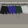 thumbnail image 2 of REPRESENTA el logo básico, pantalones cortos de playa reflectantes de doble capa repelentes al agua, pantalones deportivos informales de 5 puntos para parejasNegro, 2 of 2