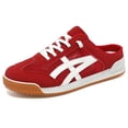 thumbnail image 2 of Men's Backless Mesh Retro Mule Trainer Shoes Breathable Non Slip Gum Sole Slip On Casual Walking Sneakers, 2 of 6