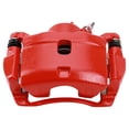thumbnail image 3 of TRQ Front Left Right Brake Caliper w/Bracket Performance Red Driver Passenger Side Compatible with 2014-2015 Acura ILX 2003-2017 Honda Accord 2013-2021 Civic, 3 of 4