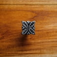 thumbnail image 2 of Renovators Supply Iron Kitchen Cabinet Knob Pull Decorative Flower style Pewter Finish Small Vintage Metal Knobs for Kitchen Cabinet or Dresser Drawer Pull Handle w/Screws, 2 of 7