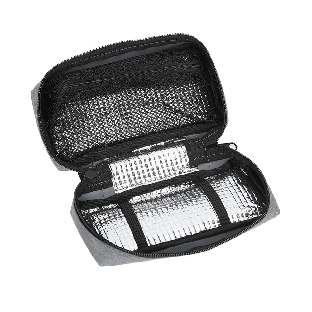 Senjay Insulin Organizer,Portable Insulin Cooler Protector Bag