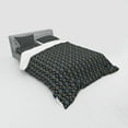 thumbnail image 3 of Ambesonne Geometric Bedding Set 3 Pcs, Tribal Rhomb and Triangle, Twin XL, Blue Grey Camel, 3 of 3