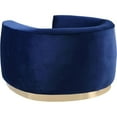 thumbnail image 5 of Home Square 3-Piece Set with Accent Chair Loveseat & Sofa in Navy and Gold, 5 of 11
