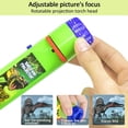 thumbnail image 4 of Projection Flashlight, Children Projector Light, Cute Cartoon Dinosaur Animal Space Night Photo Light, Bedtime Learning Fun Toys, 4 of 5