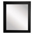 thumbnail image 5 of Rayne Mirrors American Made Rayne Black Satin Wide Vanity Wall Mirror, 5 of 5