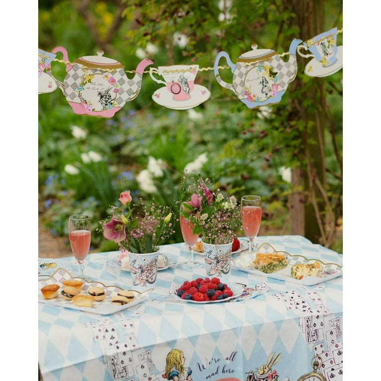 BEST* MAD HATTER TEA PARTY  HOW TO SET A TABLE FOR TEA 