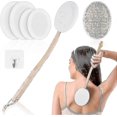 thumbnail image 1 of Back Cream Applicator, 7 Pack Lotion Applicator For Back, 2 In 1 Body Brush Back Scrubber For Self A, 1 of 5