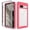 Pink, variant on SaniMore for Google Pixel 7A Case, Two-Layer Structure Transparent [Never-Yellowing] Shock Absorption TPU Bumper Hard PC Military Grade Shockproof Protection Cover for Google Pixel 7A, Black