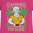 thumbnail image 3 of SpongeBob SquarePants - Charmed I'm Sure - Girls Fitted Short Sleeve Tee, 3 of 6