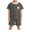 Black, variant on Iyufng Summer Striped 2 Piece Outfits for Boys Toddler Boys Clothing Short Sleeve Top Elastic Waist Shorts 1-8 Year