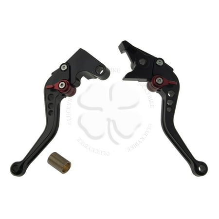 Black Shorty Brake Clutch Lever Yamaha YZF 99-04 R6 06-09 R6S 02-03 R1 01-05 FZ1