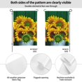 thumbnail image 4 of Sigee Sunflowers in Bucket for Live Happy Decorative Small Garden Flag,Double Sided Yard Flags Holiday Garden Flags for All Seasons, 4 of 9