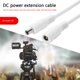 thumbnail image 2 of Cable de extensión de alimentación DC 12V-24V Cable de alimentación hembra macho de 5,5x2,1 mm (1 m) WDOplteas  Para estrenar, 2 of 8