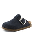 thumbnail image 2 of Flexus Cloggiller – Women’s Boiled Wool Clog Slippers with Decorative Buckle, 2 of 9