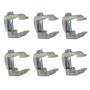 GCi STRONGER BY DESIGN G-16 Pinch Clamp for Inside Mount Tonneau Covers (6 Pack). Made with Structural Aluminum. Roll Up, Hard, Soft Covers and Tops on Pickup Truck