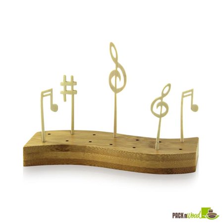 

Packnwood 210BBZIK120 4.75 in. Zik Music Pick Assortment