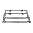 thumbnail image 3 of KINGWOLF 2Pack Car License Plate Frame Chain Accented Tough, 3 of 6