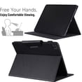thumbnail image 5 of SaniMore for iPad Pro 11 2024 Case, Premium PU Leather Business Skin [Auto Sleep/Wake] [Pen Holder] Shockproof Kickstand Wallet Case with Cash/Card Slots for New iPad Pro 11 2024, Black, 5 of 11