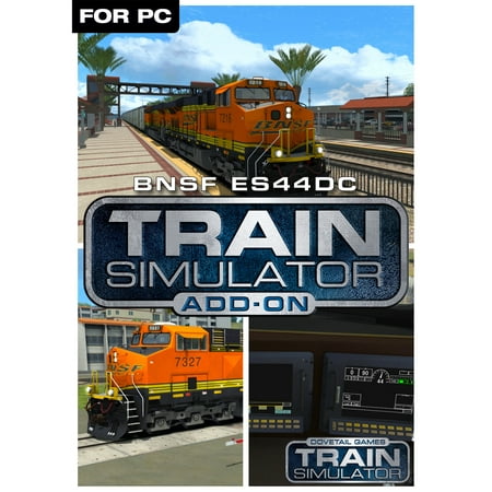Train Simulator Add-On - BNSF ES44DC (PC)(Digital (Best Train Games For Pc)
