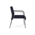 thumbnail image 3 of Waterfall Reception Waiting Room Guest Chair / Charcoal Steel / Navy Blue, 3 of 5
