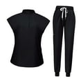 thumbnail image 2 of MERIGLARE Female Uniform Scrub Set Clothes Nurse Workwear for Pet Shop SPA Cosmetology XL, 2 of 9