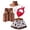 C-Khaki589, variant on DHFJKG Girls Western Cowgirl Dress Up Outfits For Kids Suede Vest With Mini Skirts Hat Scarf 4 Piece Set Halloween Party Outfit 1-10Y