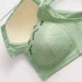 thumbnail image 6 of Lenpel Women's Front Closure Bras Lace Wireless Full Coverage Support Plus Size Bralettes Comfortable Everyday Bras, 6 of 6