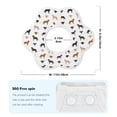 thumbnail image 6 of Hirioo Labrador Retriever Dog for Baby Cotton Petal Bib Drool Bibs for Baby Boy Unisex, 6 of 9