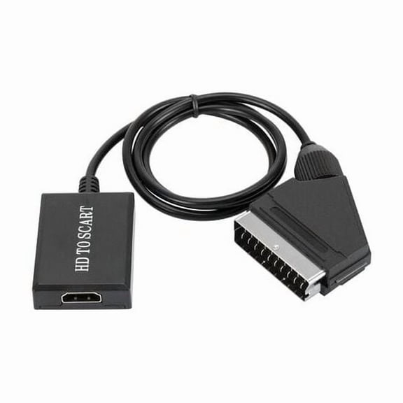 hdmi to scart converter hd 1080p video audio adapter for hdmi to scart sky box stb