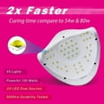 thumbnail image 5 of 120W UV/LED Nail Lamp with 10s/30s/60s/99s, 5 of 5