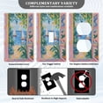 thumbnail image 3 of Yayeee Toggle Light Switch Wall Plate 1-Gang 4.5"x2.7" Home Decorative Outlet Cover, Blue Seaside, 3 of 7