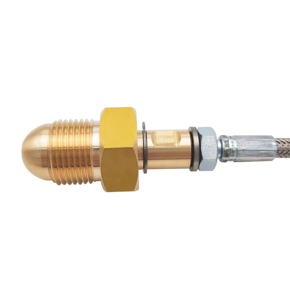 Tuyau De Raccordement Haute Pression Pour Bouteille D’argon BS341 No.3 – Acier Inoxydable, Connexion G5/8" RH INT, 2000 PSI