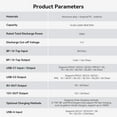 thumbnail image 3 of SmallRig V Mount Battery VB99 Pro, 6700mAh 99Wh 14.8V V-Mount Battery Support 100W PD USB-C Fast Charger, with D-TAP, Dual USB-C, Dual DC Port, USB-A, for Camera, Camcorder, Monitor, Filmmaker - 4292, 3 of 9