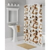 Home Trends Sand Dollar Vinyl Shwr Curtn Multi