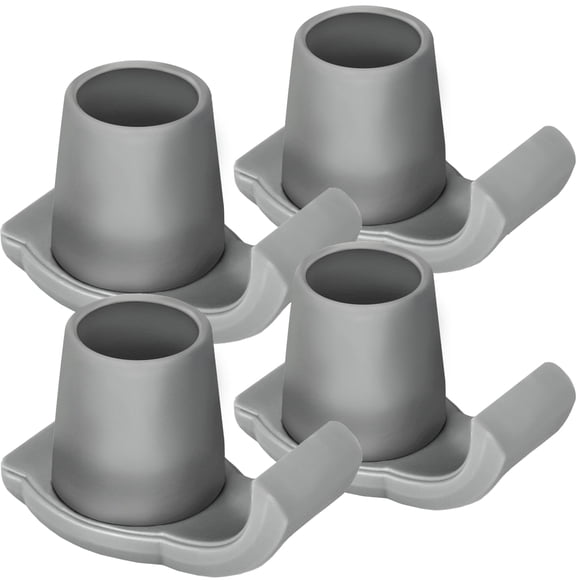 Paquete de 4 esquís Walker Glides Dotday para andadores plegables
