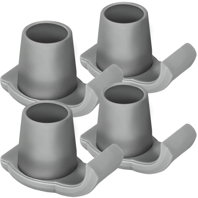 Paquete de 4 esquís Walker Glides Dotday para andadores plegables