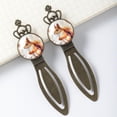thumbnail image 3 of Squirrel Elegant Vintage Copper Crown Bookmarks - Set of 2 Stainless Steel Book Marks for Book Lovers and Readers, 3 of 5