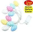 thumbnail image 2 of Home Decor Easter Decorations Lights Easter Eggs Led String Lights Battery Operated, 2 of 3