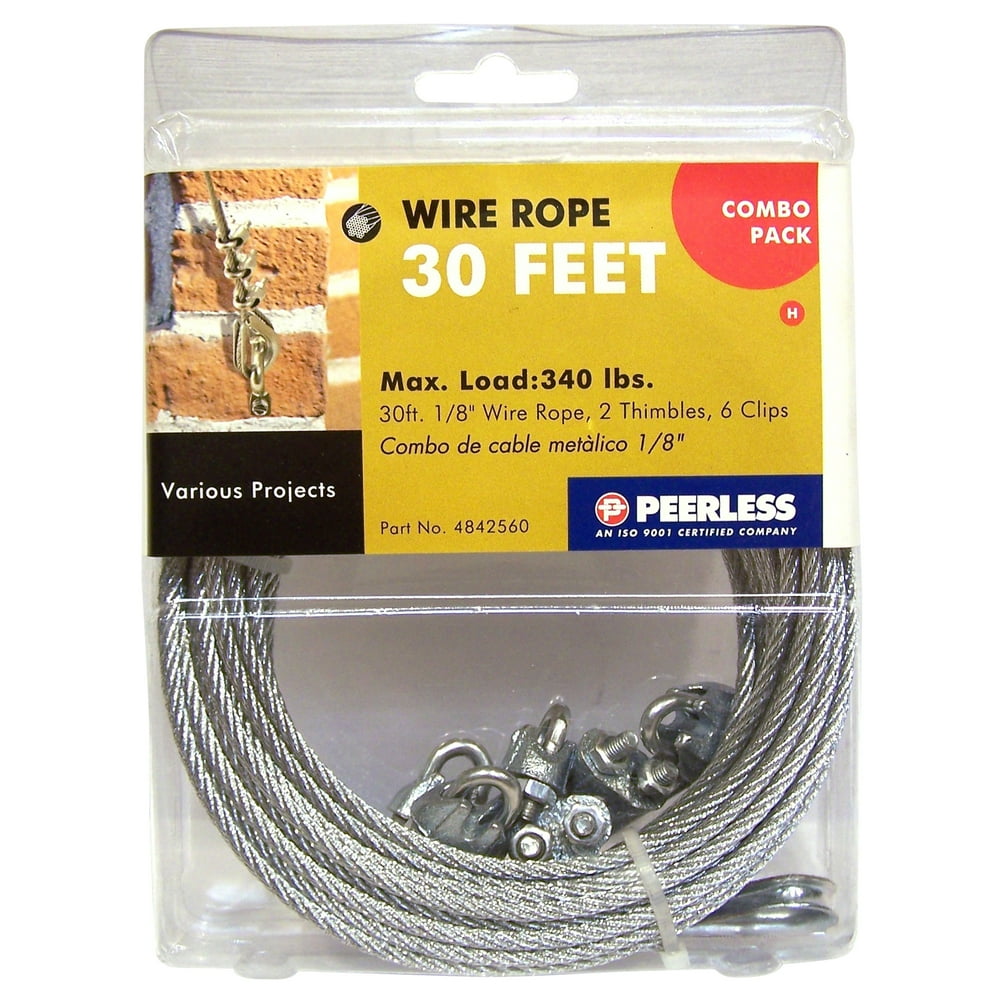 Peerless Wire Rope with Accessories
