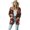 Rose, variant on Rose Cardigans for Women Trendy Lightweight Sweaters for Women Open Front Long Sleeve Ladies Cardigan Jacket for Party Breathable Sweater Coat with Pockets Size S