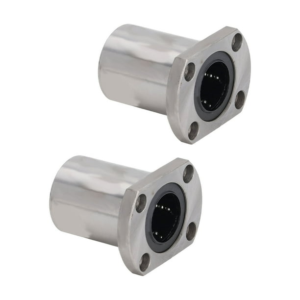 Buje de rodamientos de bolas ANGGREK 2 piezas Rodamiento de movimiento lineal diámetro interior 25 mm diámetro 40 mm
