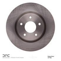 Dynamic 600-67106 DFC Brake Rotor Fits select: 2015-2016 NISSAN ROGUE, 2017-2018 NISSAN ROGUE S/SL/SV