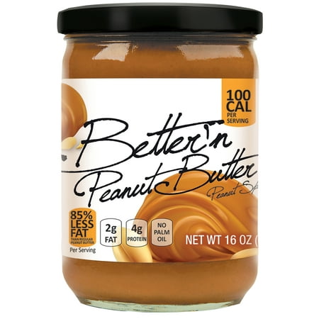 Bits Peanut Butter - Better'n Peanut Butter Natural Spread, Original, 16 Oz