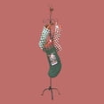 thumbnail image 4 of Christmas Stocking Holder Stand Decor 60" Black Wrought Iron Storage Portable Hat Coat Cloth 6 Hooks Hanger Stand Renovators Supply, 4 of 9