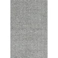 thumbnail image 5 of Twist 5' x 8' Chevron Black Off White Hand Woven Area Rug, 5 of 6