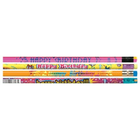 Principals Award Pencils - Moon Products Happy Birthday Award Penci