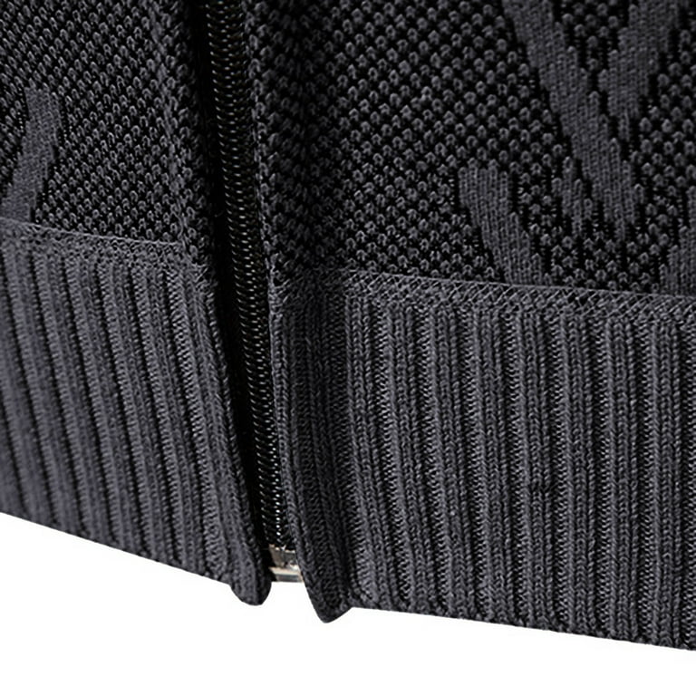 Leesechin Men's Cardigan Sweaters Full Zip Knitted Sweater Leesechin Men's Cardigan Sweaters Full Zip Knitted Sweater