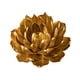 thumbnail image 5 of Porta incienso, quemador de incienso con forma de flor, atrapa fragancias para el hogar, soporte para incienso Oro, 5 of 9