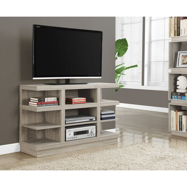 Monarch Tv Stand Dark Taupe For TVs Up To 48"L